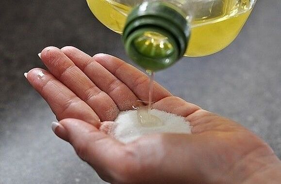 Bicarbonato de sodio con aceite de oliva para o crecemento do pene